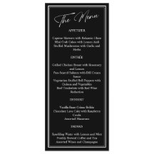 Klassisk svart och vit modern Bröllop