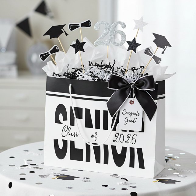Klassisk svart Senior anpassad (Skapare uppladdad)