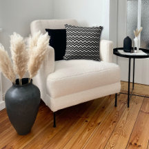 klassisk svart-vita schevron mönster