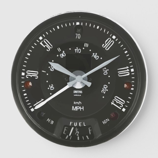 Klassisk symbol Speedo-klocka Stor Klocka (Framsida)