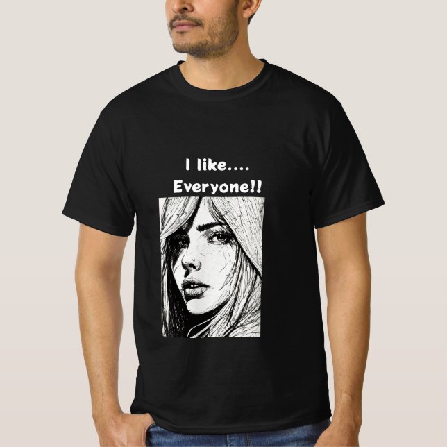 Klassisk t-shirt (Framsida)