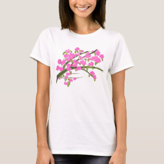 Klassisk T-Shirt med blomdesign