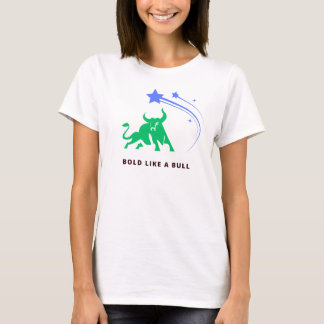 Klassisk T-shirt med Bull Design
