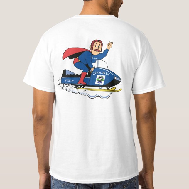 Klassisk T-shirt med ny logotyp (Baksida)