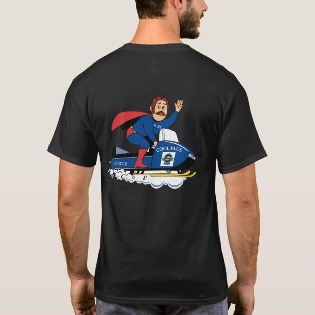 Klassisk T-shirt med ny logotyp (Baksida)