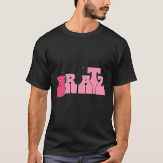 Klassisk T-shirt med rosa Bratz på den.