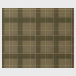 Klassisk Tartan i Tobak Presentpapper