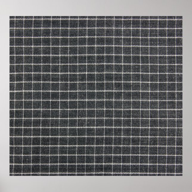 Klassisk Tartan Struktur Design Poster (Framsidan)