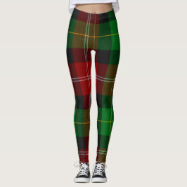 Klassisk tartandesign leggings