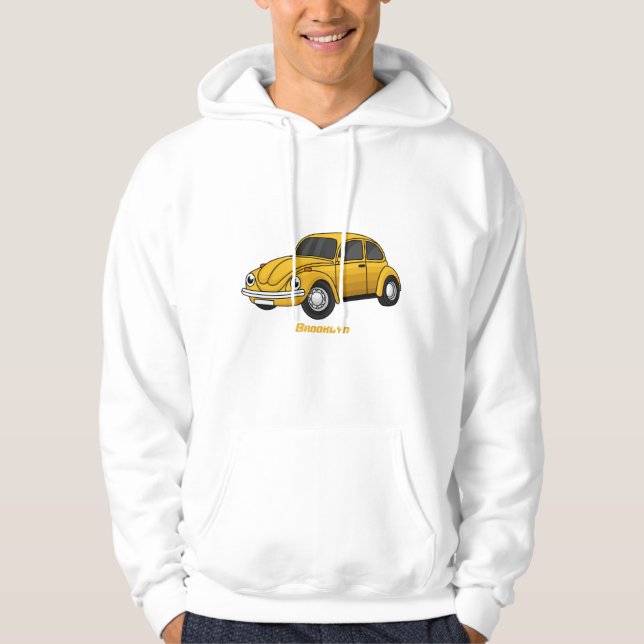 Klassisk tecknad hoodie (Framsida)