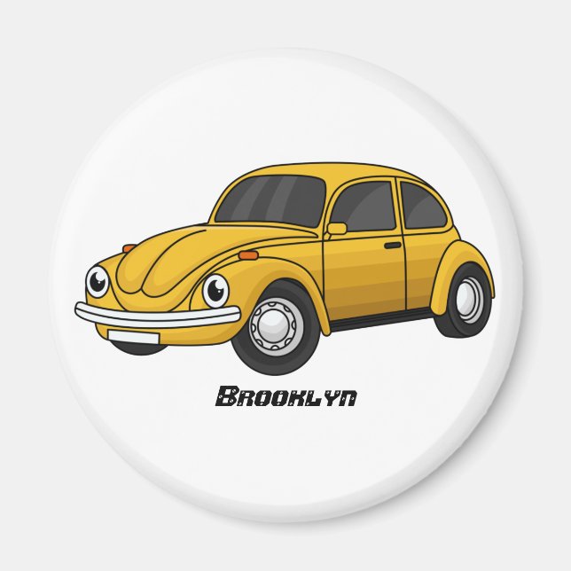 Klassisk tecknad magnet (Framsidan)