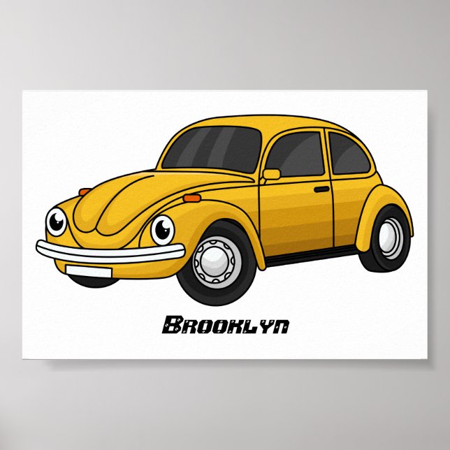 Klassisk tecknad poster (Framsidan)