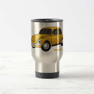 Klassisk tecknad resemugg