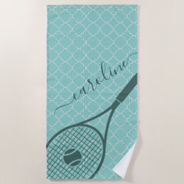 Klassisk tennis Racket Boll Girl Namn Sport Stil