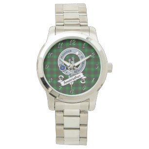 Klassisk tidralös Klan Anstruther Hunting Badge Armbandsur
