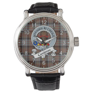 Klassisk tidralös Klan Cameron of Erracht Weasted Armbandsur