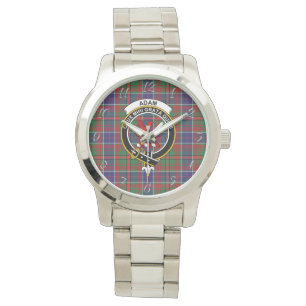 Klassisk tidslös Klan Adam Ancient Tartan Play Gi Armbandsur