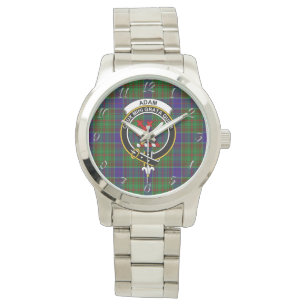 Klassisk tidslös Klan Adam Hunting Tartan Play Gi Armbandsur