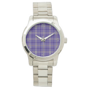 Klassisk tidslös Klan Allardice Play Tartan Armbandsur