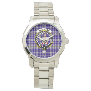 Klassisk tidslös Klan Allardice Tartan Play Gift Armbandsur