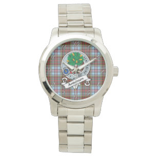 Klassisk tidslös Klan Andersson Ancient Badge Tart Armbandsur