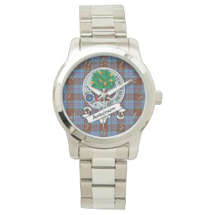 Klassisk tidslös Klan Andersson Modern Badge Tarta Armbandsur