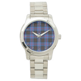 Klassisk tidslös Klan Angus Modern Play Tartan Gi Armbandsur
