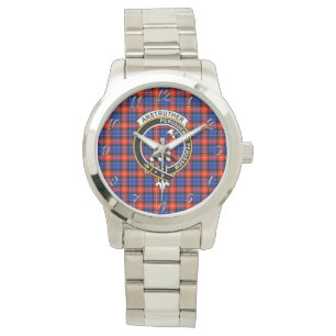 Klassisk tidslös Klan Anstruther Tartan Play Gift Armbandsur