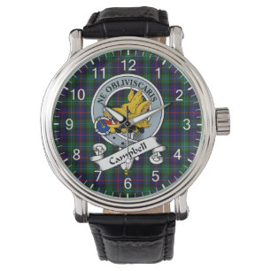 Klassisk tidslös Klan av Cawdor Modern (C Armbandsur