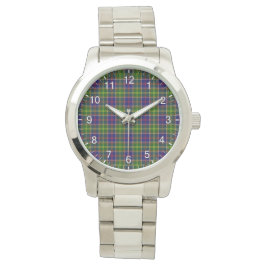 Klassisk tidslös Klan Ayrshire Tartan Play Gift Armbandsur