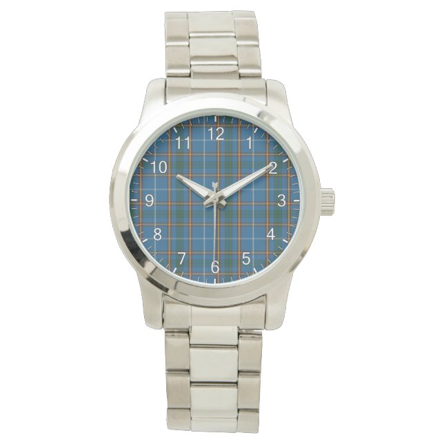 Klassisk tidslös Klan Bairn Tartan Play Gift Armbandsur (Framsida)