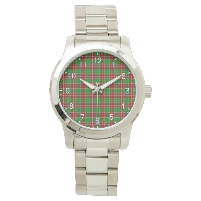 Klassisk tidslös Klan Baxter Modern Tartan Play Armbandsur (Framsida)