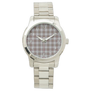 Klassisk tidslös Klan Borthwick Tartan Play Gift Armbandsur
