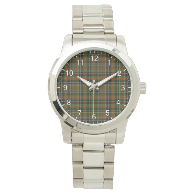 Klassisk tidslös Klan Brisbane Tartan Play Gift Armbandsur (Framsida)