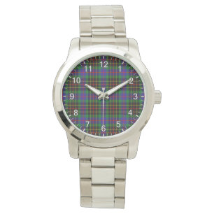 Klassisk tidslös Klan Brodie som jagar Tartan Play Armbandsur