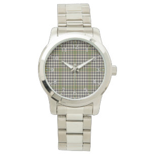 Klassisk tidslös Klan Burns Tartan Play Gift Armbandsur