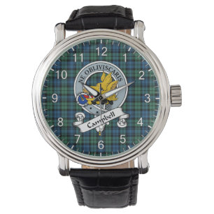 Klassisk tidslös Klan Campbell Ancient (Campbell o Armbandsur