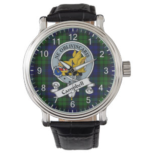 Klassisk tidslös Klan Campbell (Campbell of Breada Armbandsur