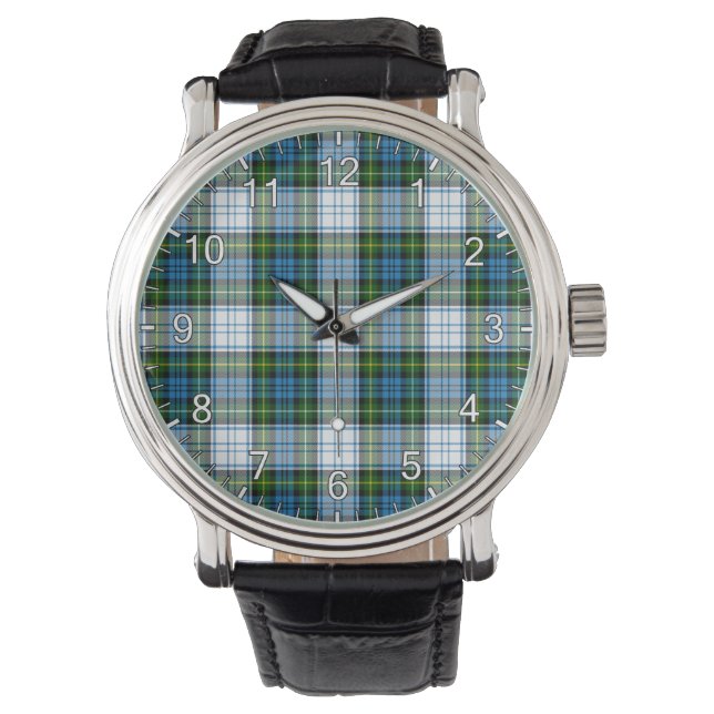 Klassisk tidslös Klan Campbell Dress Tartan Play Armbandsur (Framsida)