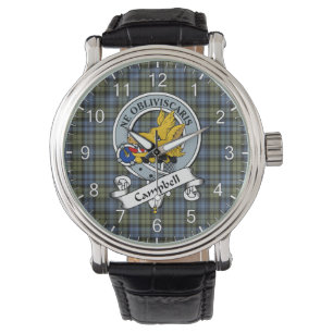 Klassisk tidslös Klan Campbell Faded (Campbell of Armbandsur