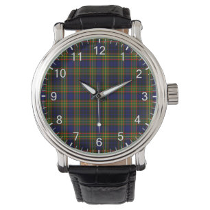 Klassisk tidslös Klan Clelland Tartan Play Gift Armbandsur