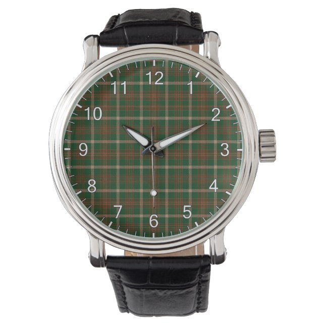 Klassisk tidslös Klan Copeland Tartan Plade Gift Armbandsur (Framsida)