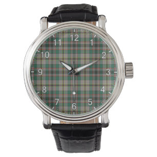 Klassisk tidslös Klan Craig Ancient Tartan Play G Armbandsur