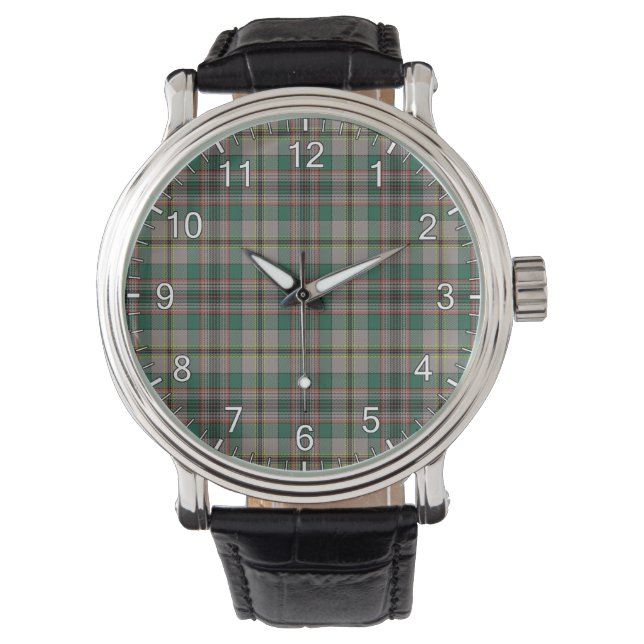 Klassisk tidslös Klan Craig Ancient Tartan Play G Armbandsur (Framsida)