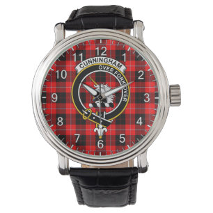 Klassisk tidslös Klan Cunningham Modern Tartan Bad Armbandsur