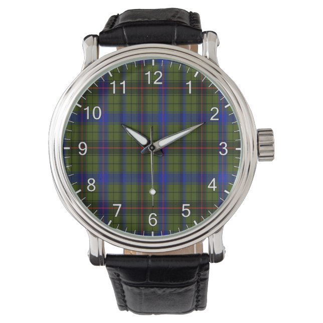 Klassisk tidslös Klan Dawson Tartan Play Gift Armbandsur (Framsida)