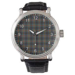 Klassisk tidslös Klan Denniston Tartan Play Gift Armbandsur