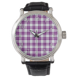 Klassisk tidslös Klan Dunlop Dress Tartan Play Armbandsur