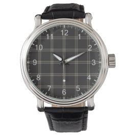 Klassisk tidslös Klan Eternity Tartan Plade Gift W Armbandsur