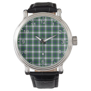 Klassisk tidslös Klan Forbes Dress Tartan Play Gi Armbandsur